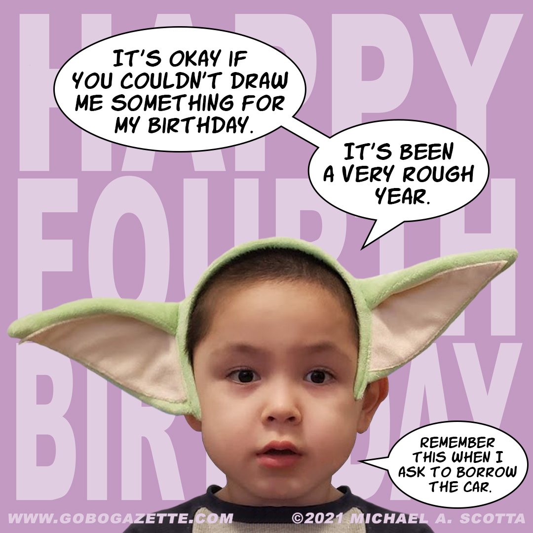 Happy Fourth Birthday