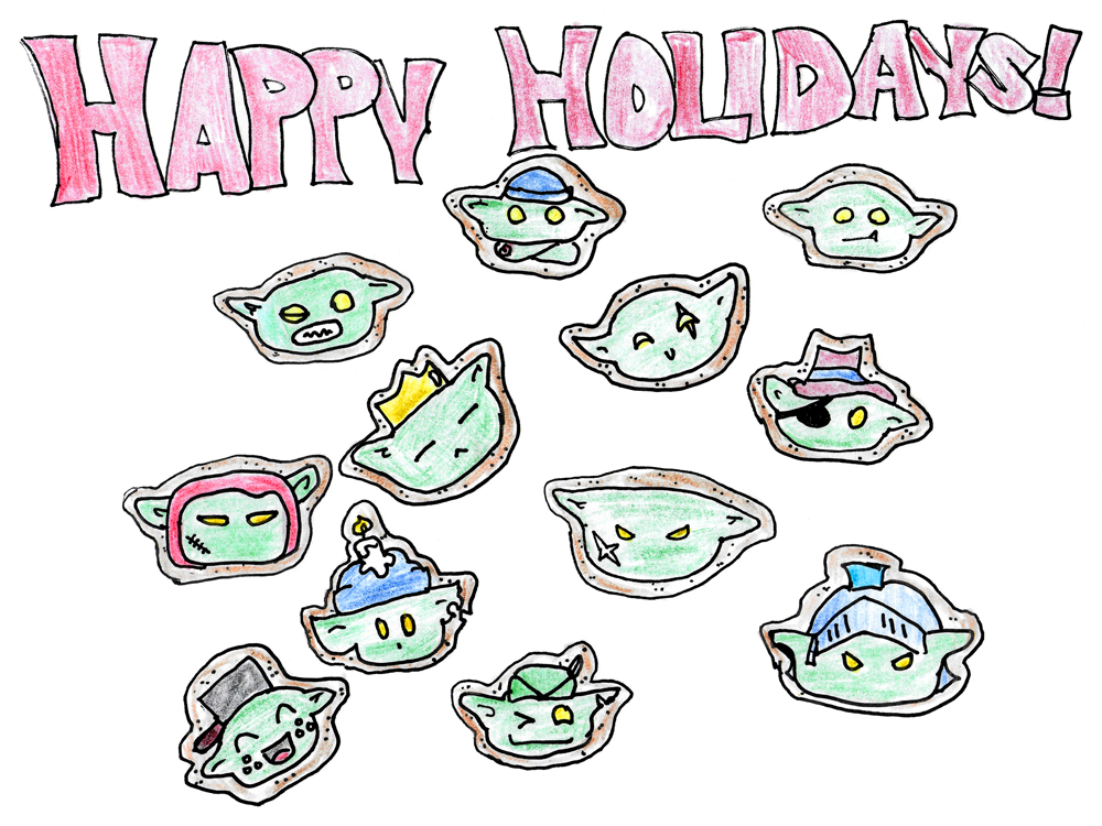 Fan Art – “Happy Holidays” by Mimi